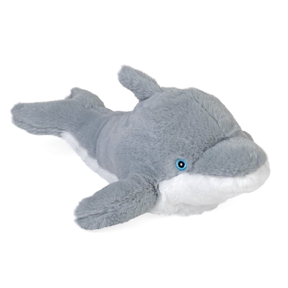Wild Republic EcoKins Dolphin Stuffed Animal 12 inch, Eco Friendly Gifts for Kids, Plush Toy, Handcrafted Using 16 Recycled Plastic Water Bottles