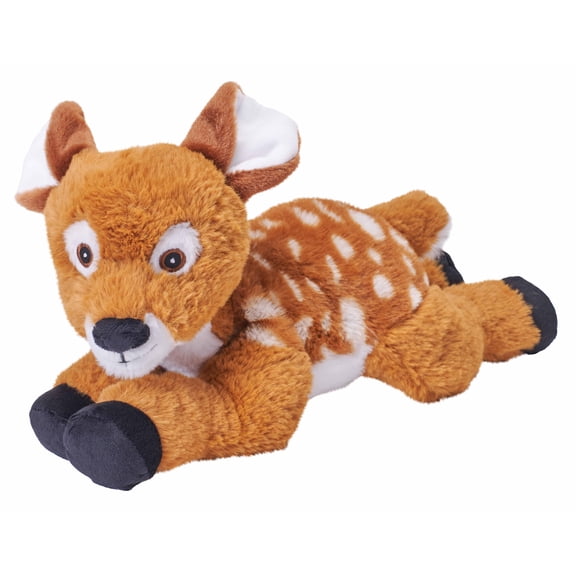 Wild Republic Ecokins, Fawn, Stuffed Animal, 12 inches, Gift for Kids, Plush Toy, Made from Spun Recycled Water Bottles, Eco Friendly, Child’s Room Decor