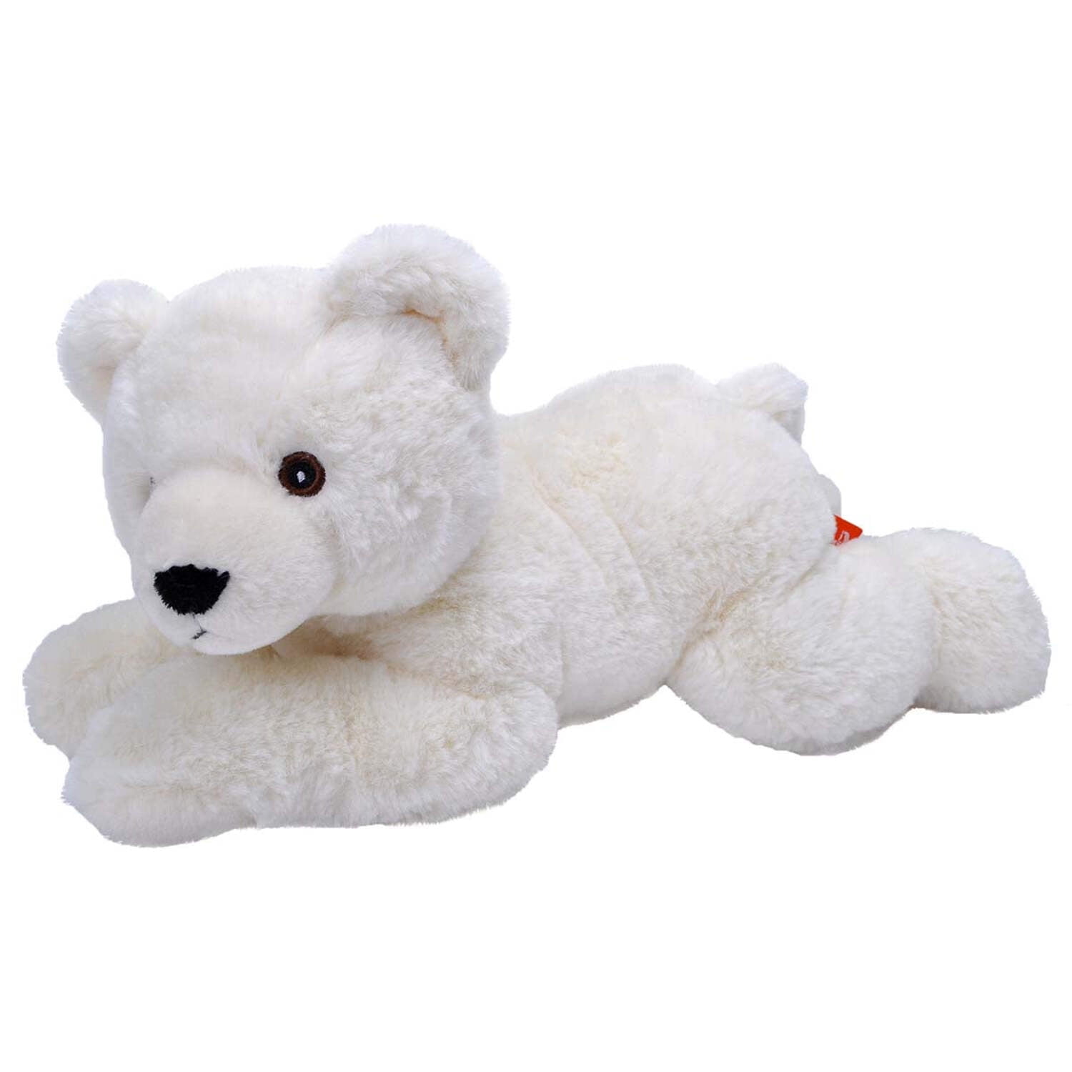 Eco-Friendly 12" White Plush Polar Bear Toy