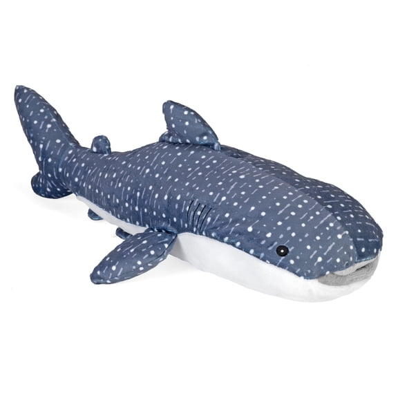 Wild Republic Ecokins Shark Whale, Stuffed Animal, 12 inches, Gift for Kids, Plush Toy, Made from Spun Recycled Water Bottles, Eco Friendly, Childs Room Dcor