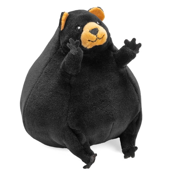 Wild Republic Flipkins Black Bear, Stuffed Animal, 5 Inches, Plush Toy, Fill is Spun Recycled Water Bottles