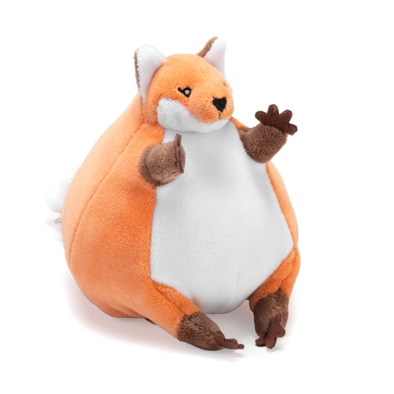 Wild Republic Flipkins Red Fox, Stuffed Animal, 5 Inches, Plush Toy, Fill is Spun Recycled Water Bottles