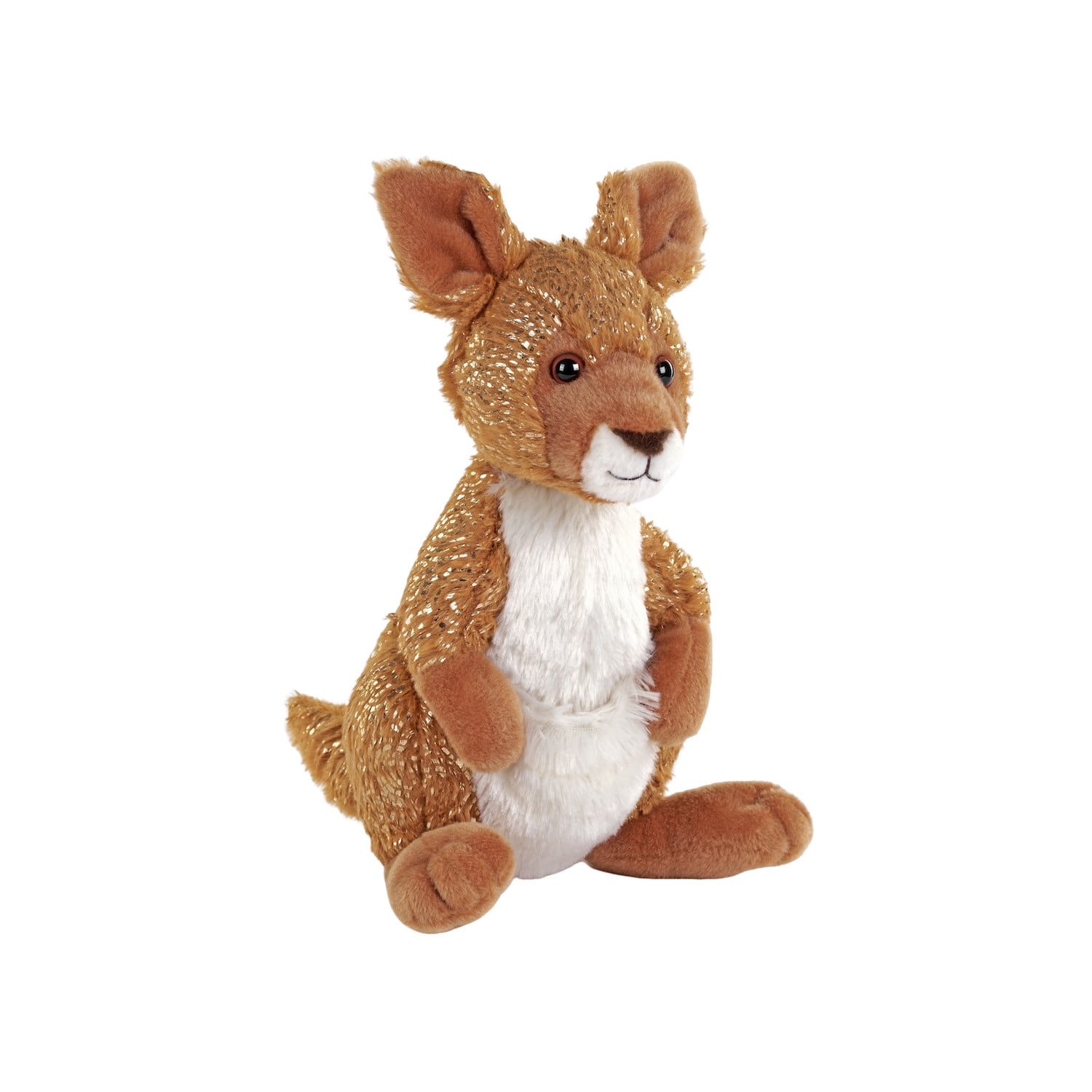Wild Republic Foilkins Kangaroo Plush - 12 Inch Stuffed Animal, Eco-Friendly Fill From Recycled Bottles, Realistic Details, CPSIA Safe