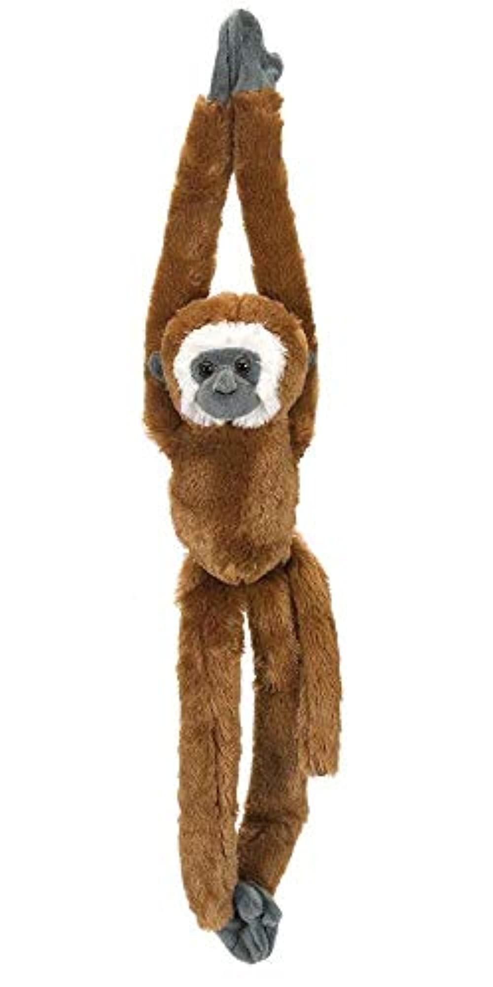 Wild Republic Gibbon Plush, Monkey Stuffed Animal, Plush Toy, Gifts for  Kids, Hanging 20