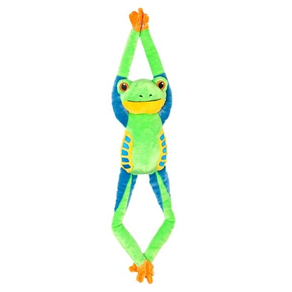 Wild Republic Hanging Eco Red-Eyed Tree Frog,Stuffed Animal,21 inch,Plush Toy,Fill is Spun Recycled Water Bottles