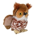 thumbnail image 1 of Wild Republic Great Horned Owl, Stuffed Animal, Plush Toy, Gifts for Kids, Hug'Ems 7 Inches, 1 of 5