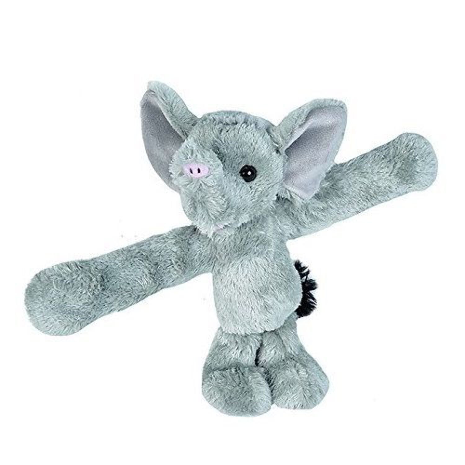 Wild Republic Huggers, Elephant Plush Toy, Slap Bracelet, Stuffed Animal,  Kids Toys, 8 