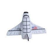 Wild Republic Huggers Space Shuttle Plush Toy, Slap Bracelet, Kids Toys, Rocket Ship, 8 Inches