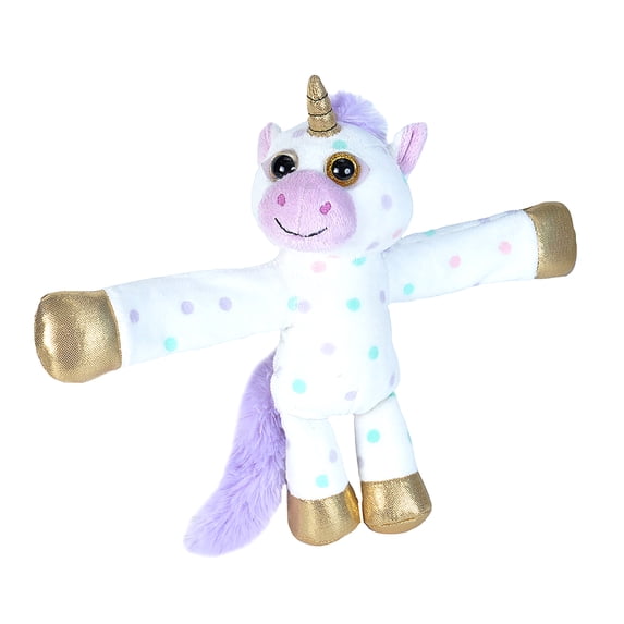 Wild Republic Huggers, Unicorn Plush, Slap Bracelet, Stuffed Animal, Kids Toys, Unicorn Party Supplies, 8 Inches