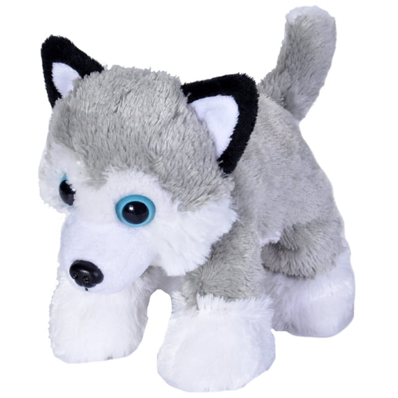 Wild Republic Husky Plush, Stuffed Animal, Plush Toy, Gifts For Kids, Hug’Ems 7 Inches