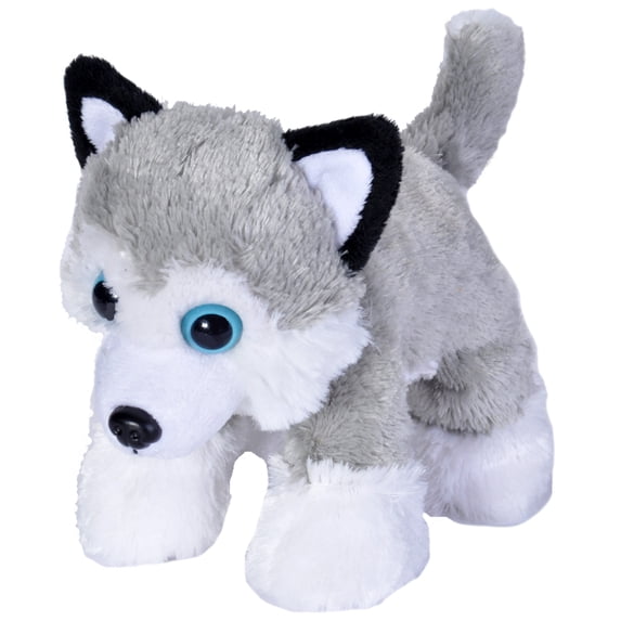 Wild Republic Husky Plush, Stuffed Animal, Plush Toy, Gifts For Kids, Hug’Ems 7 Inches