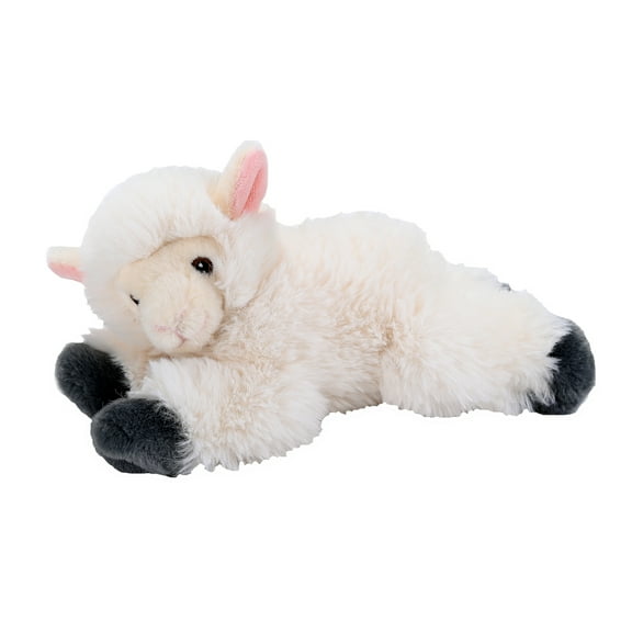 Wild Republic Ecokins Mini Lamb, Stuffed Animal, 8 inches, Gift for Kids, Plush Toy, Made from Spun Recycled Water Bottles, Eco Friendly, Childs Room Decor