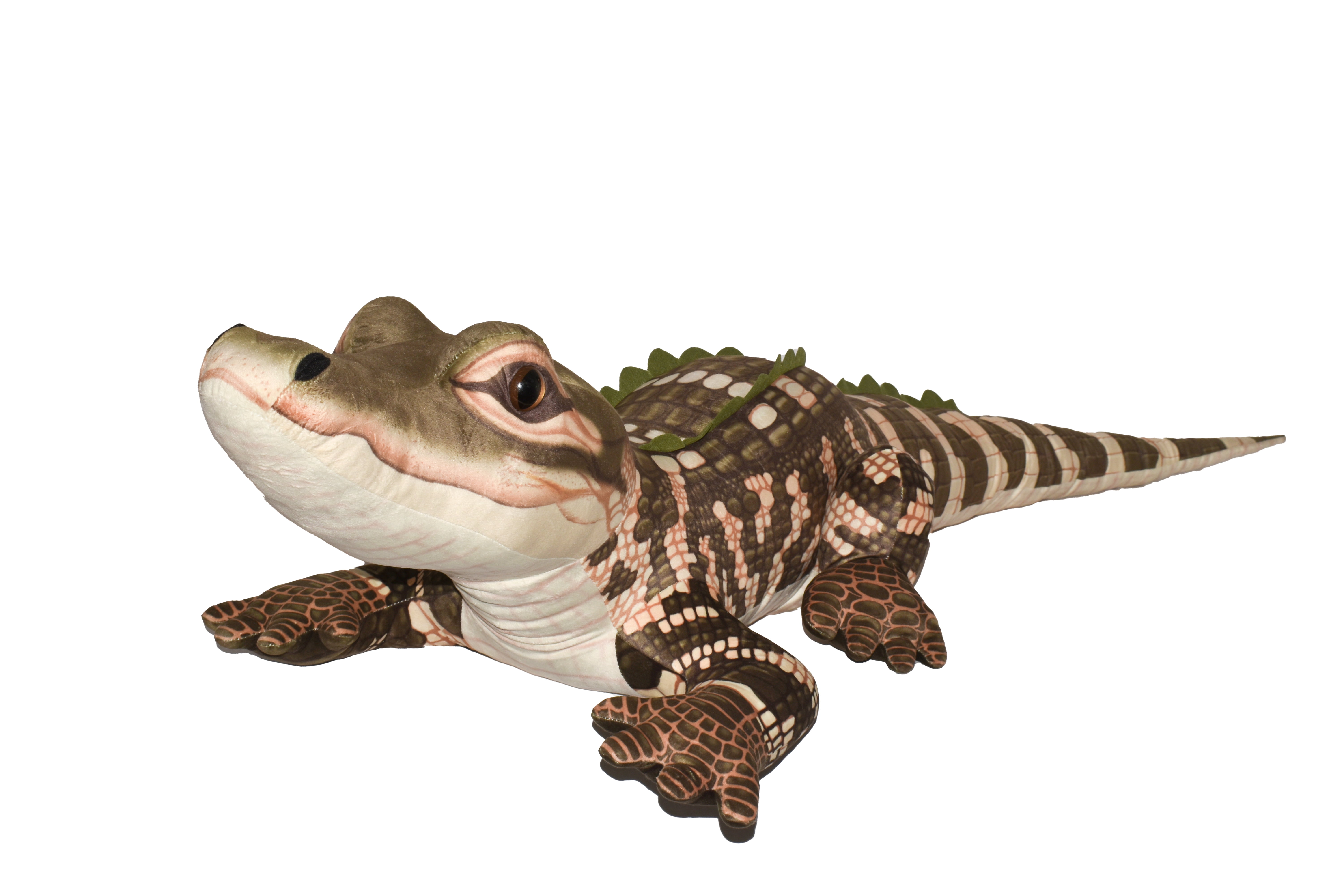 Wild Republic Living Earth Cuddlekins Jumbo Alligator Baby, Stuffed Animal, 30 Inches, Plush Toy, Fill is Spun Recycled Water Bottles