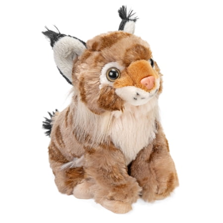 Wild Republic Lynx Baby Plush, Stuffed Animal, Plush Toy, Gifts for Kids, Cuddlekins, 8 Inches