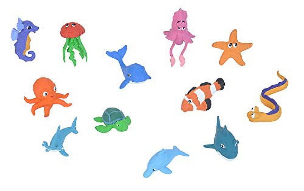 YUSDECOR Kids Aquatic Ocean Life Childrens Octopus Sea Dolphin