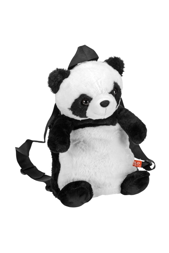 Backpack Panda, Mini Backpack, Animal Bag, 14 Inches, Gift for Kids, Plush Zoo Animal