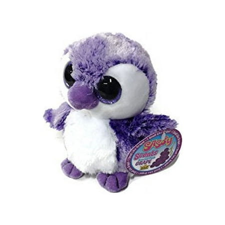 Wild Republic Penguin Plush, Stuffed Animal, Gifts for Kids Sassy Scents, Grape, 5.5", Multi