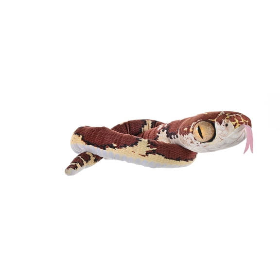 Wild Republic Rainforest Snake Blunt Headed, Stuffed Animal, 54 Inches, Plush Toy, Fill is Spun Recycled Water Bottles