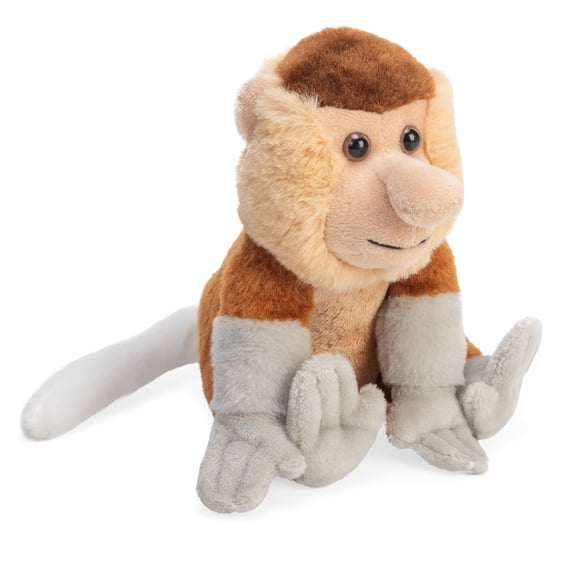 Wild Republic Pocketkins Proboscis Monkey, Stuffed Animal, 5 inch, Plush Toy, Fill is Spun Recycled Water Bottles