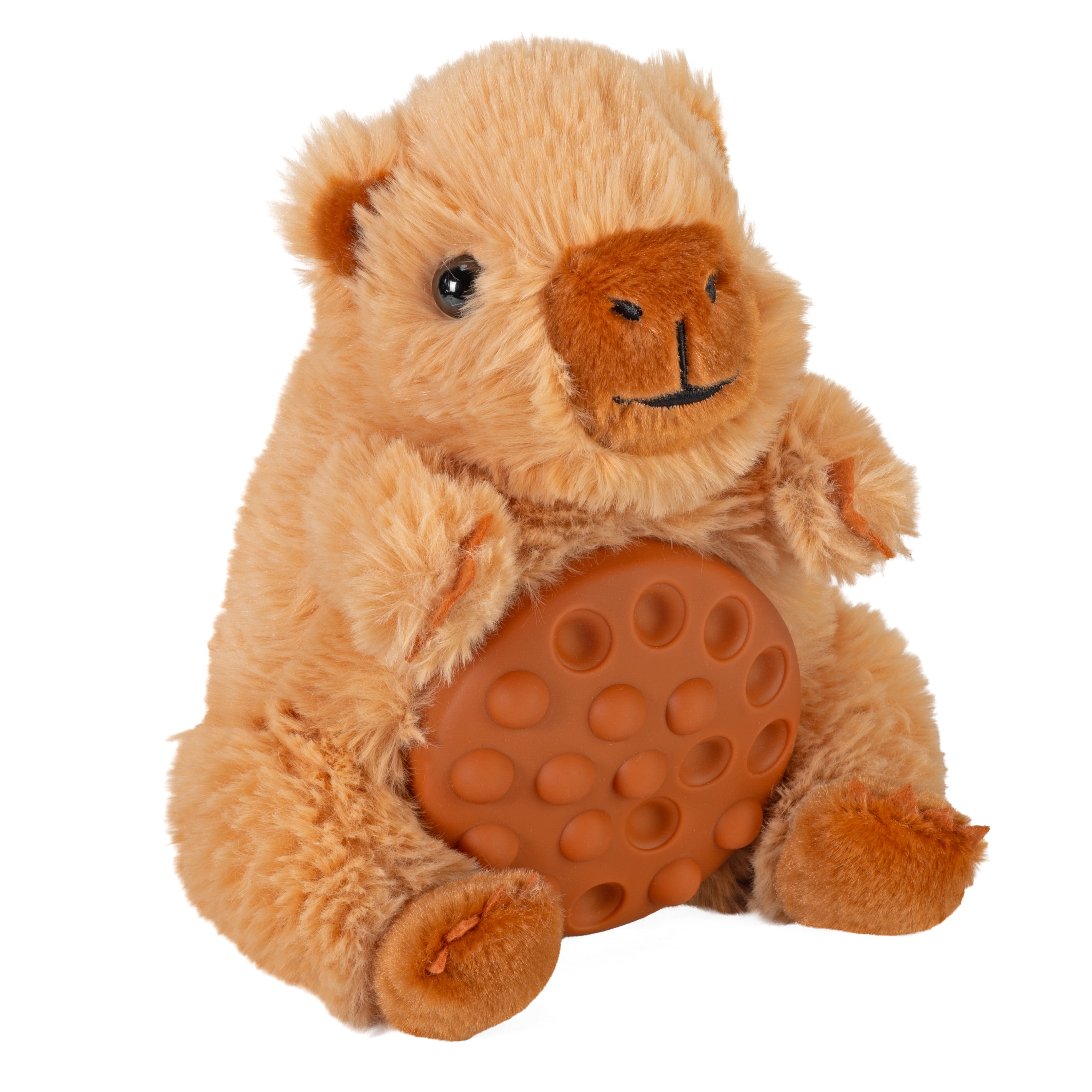 Wild Republic Poppykins-Mini Capybara,Stuffed Animal,7.5 inch,Plush Toy,Fill is Spun Recycled Water Bottles