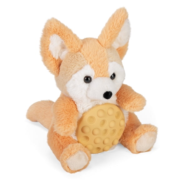 Wild Republic Poppykins Mini Fennec Fox, Stuffed Animal, 7.5 Inches, Plush Toy, Fill is Spun Recycled Water Bottles