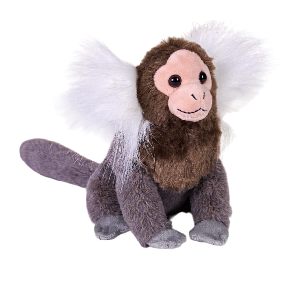 Wild Republic Rainforest Common Marmoset, Stuffed Animal, 6 Inches, Plush Toy, Fill is Spun Recycled Water Bottles