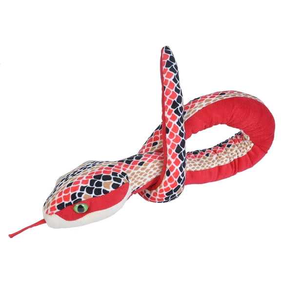 Wild Republic Red Scales Plush, Stuffed Animal, Plush Toy, Gifts for Kids, 54 Inches