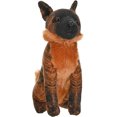 Wild Republic Rescue Dog, Malinois, Stuffed Animal, with Sound, 5.5