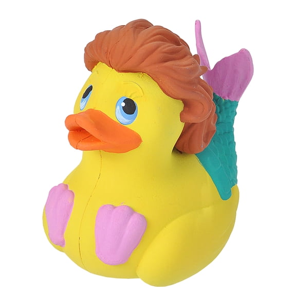 Wild Republic Rubber Duck, Mermaid, Gift for Kids, Great Gift for Kids and Adults, 4 inches