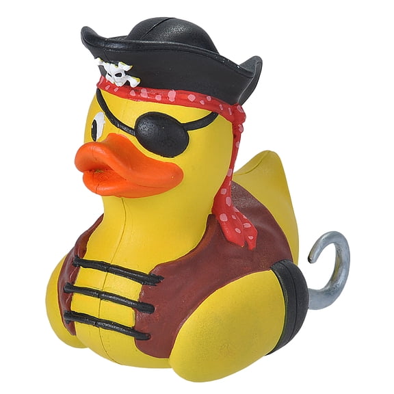 Wild Republic Rubber Duck, Pirate, Gift for Kids, Great Gift for Kids and Adults, 4 inches