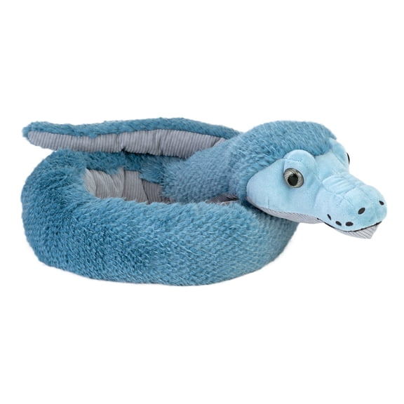Wild Republic Snake Luxury Python, Stuffed Animal, 54 inch, Plush Toy, Fill is Spun Recycled Water Bottles