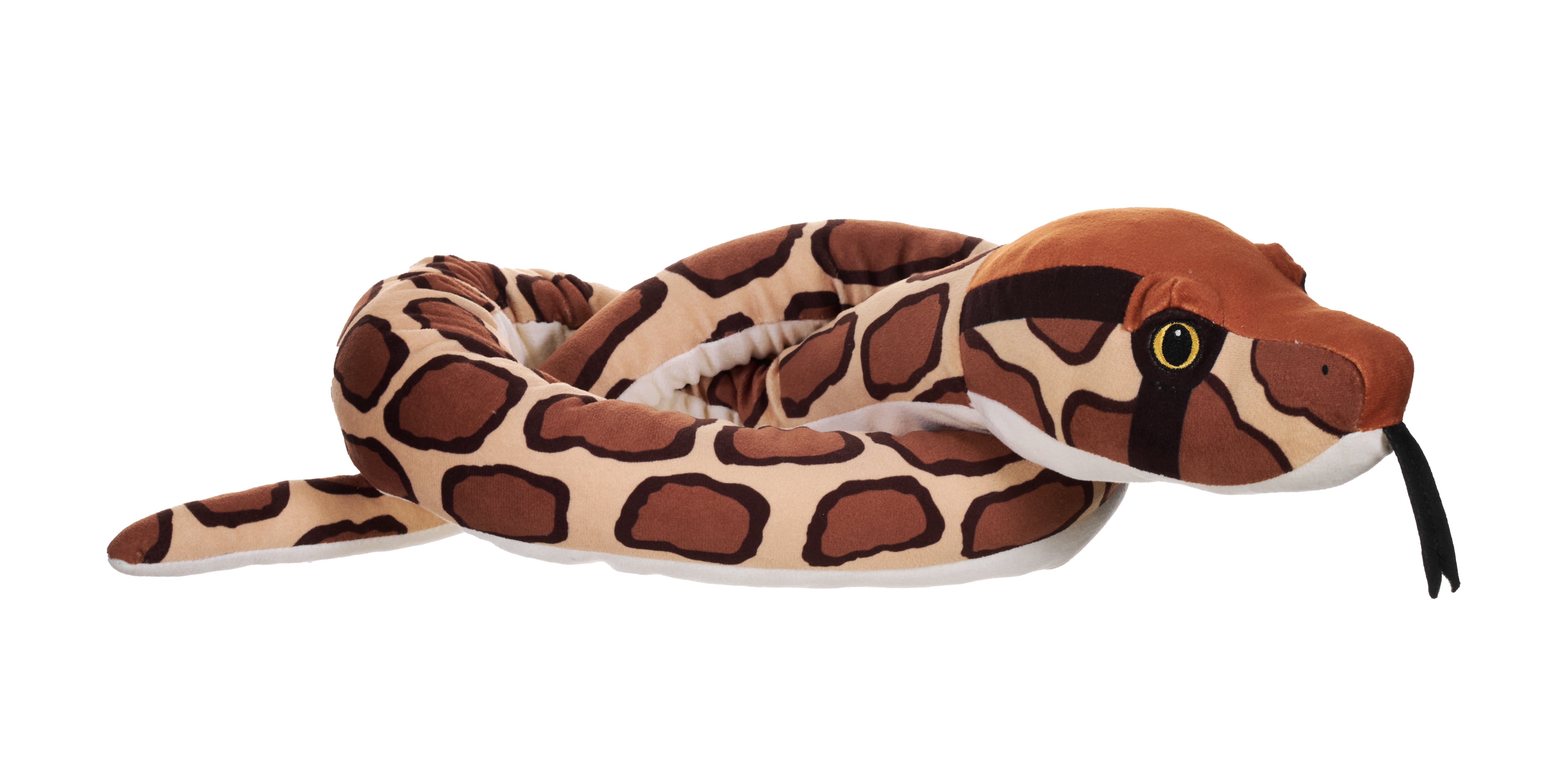 Wild Republic Snakes Eco Burmese Python, Stuffed Animal, 54 Inches ...