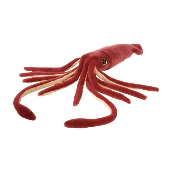 Wild Republic WR Plush Giant Squid Stuffed Animal, 12 Inches