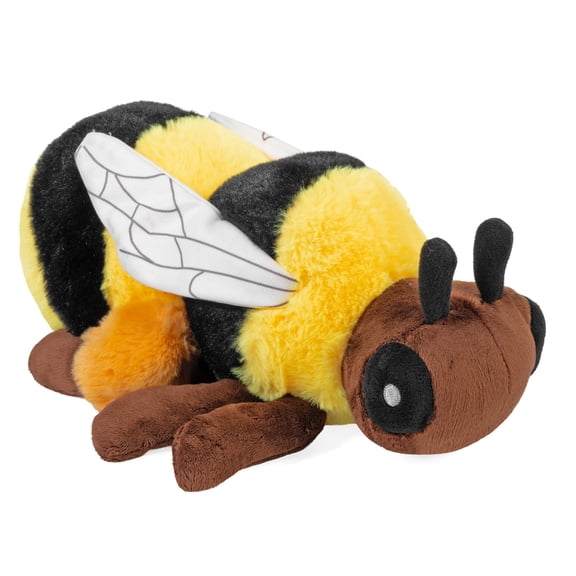 Wild Republic Ecokins Bee, Stuffed Animal, 12 inches, Gift for Kids, Plush Toy, Made from Spun Recycled Water Bottles, Eco Friendly, Childs Room Dcor