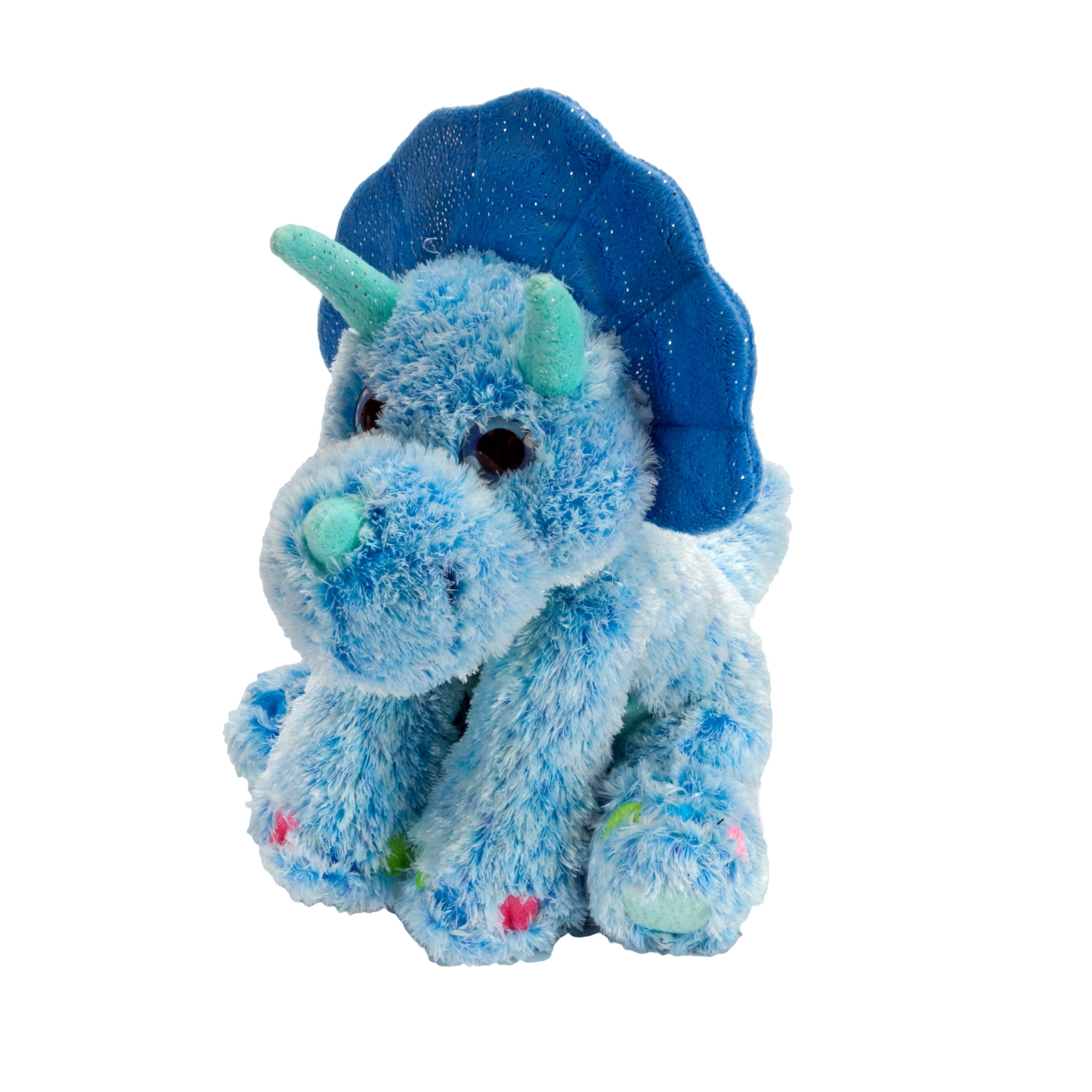 Wild Republic Sweet & Sassy Triceratops Stuffed Animal, 12 Inches