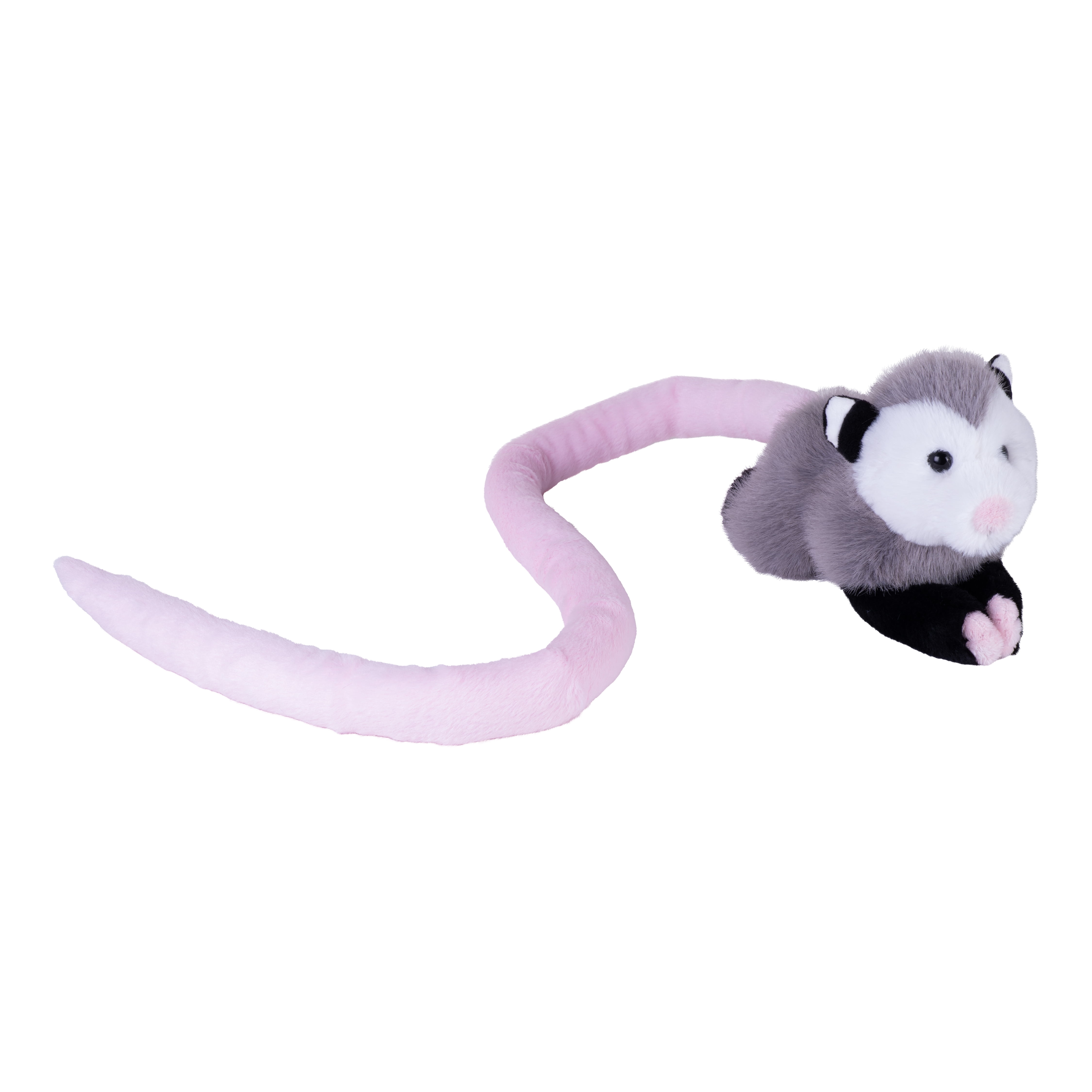 Wild Republic Tailkins Opossum, Stuffed Animal, 4.5 inch, Plush Toy, Eco Friendly