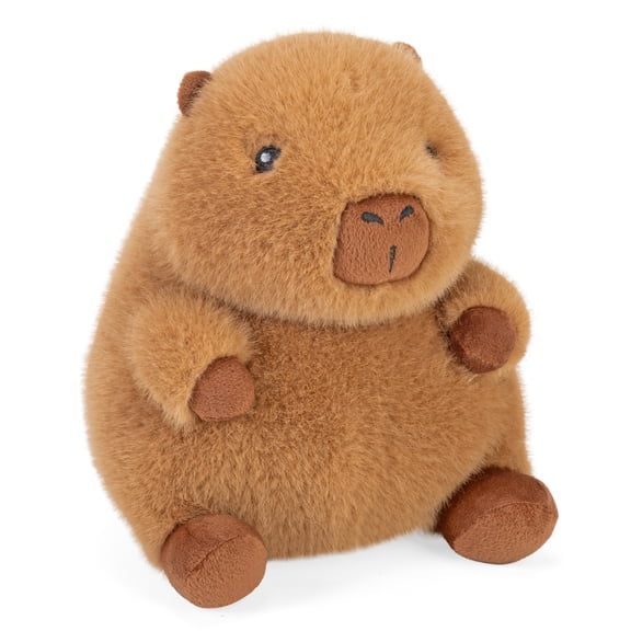 Wild Republic Tummykins Capybara,Stuffed Animal,8 inch,Plush Toy,Fill is Spun Recycled Water Bottles