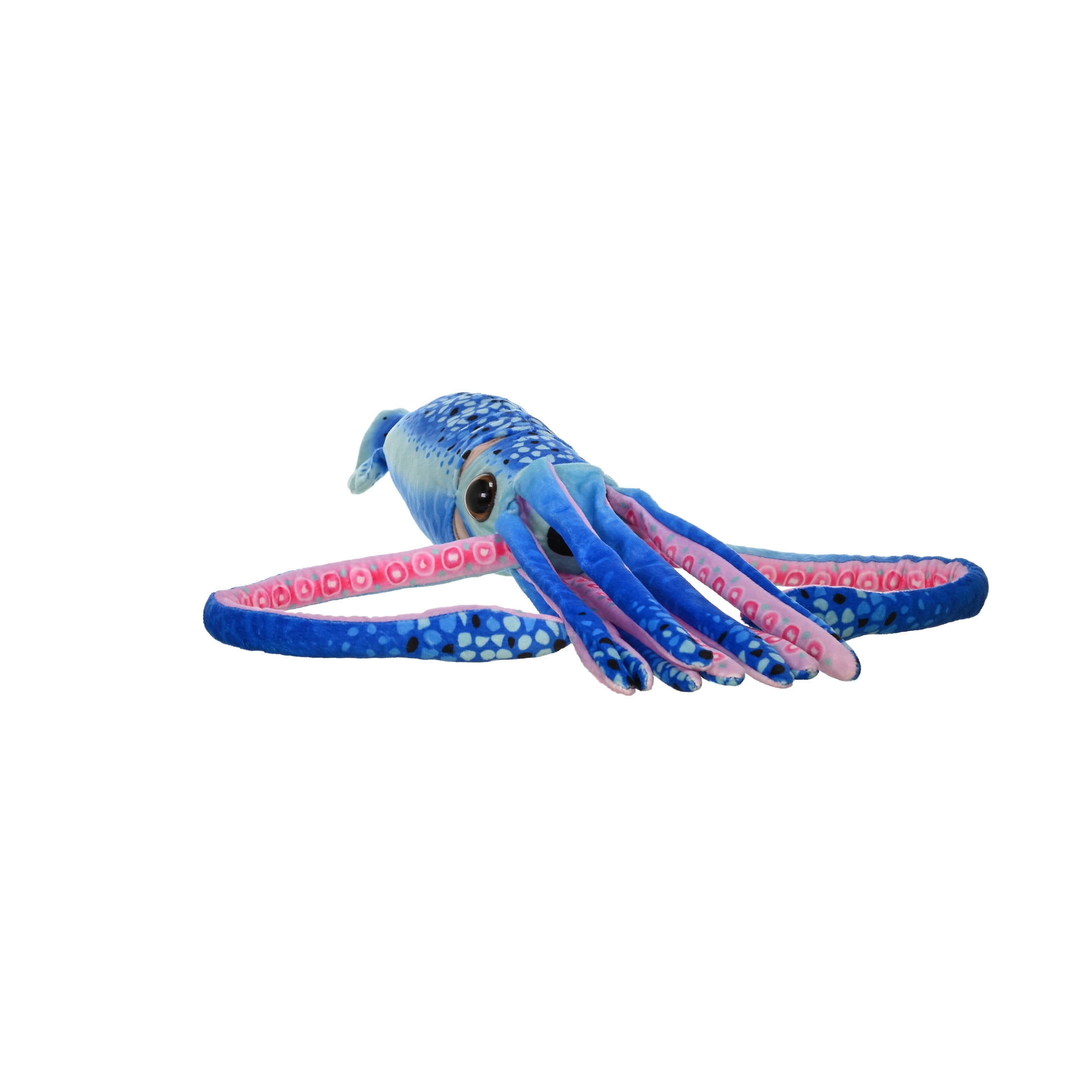 Wild Republic WR Plush Blue Squid Stuffed Animal, 12 Inches