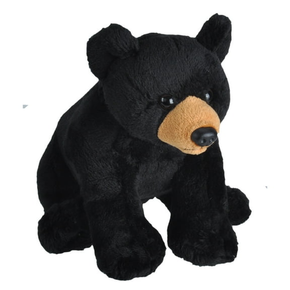 Wild Republic Wild Calls Black Bear Stuffed Animal, 8 Inches