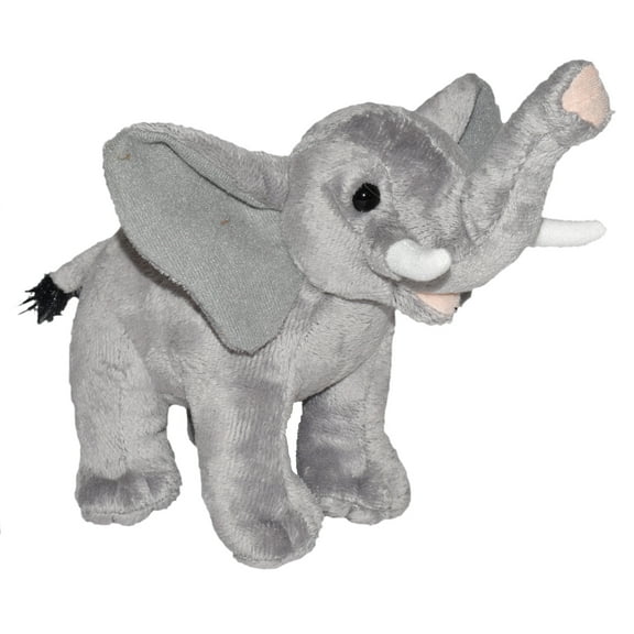 Wild Republic Wild Calls Elephant Stuffed Animal, 8 Inches