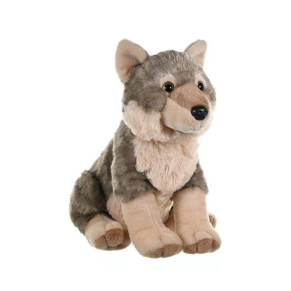 Wild Republic Wolf Plush, Stuffed Animal, Plush Toy, Gifts for Kids, Cuddlekins 12 Inches