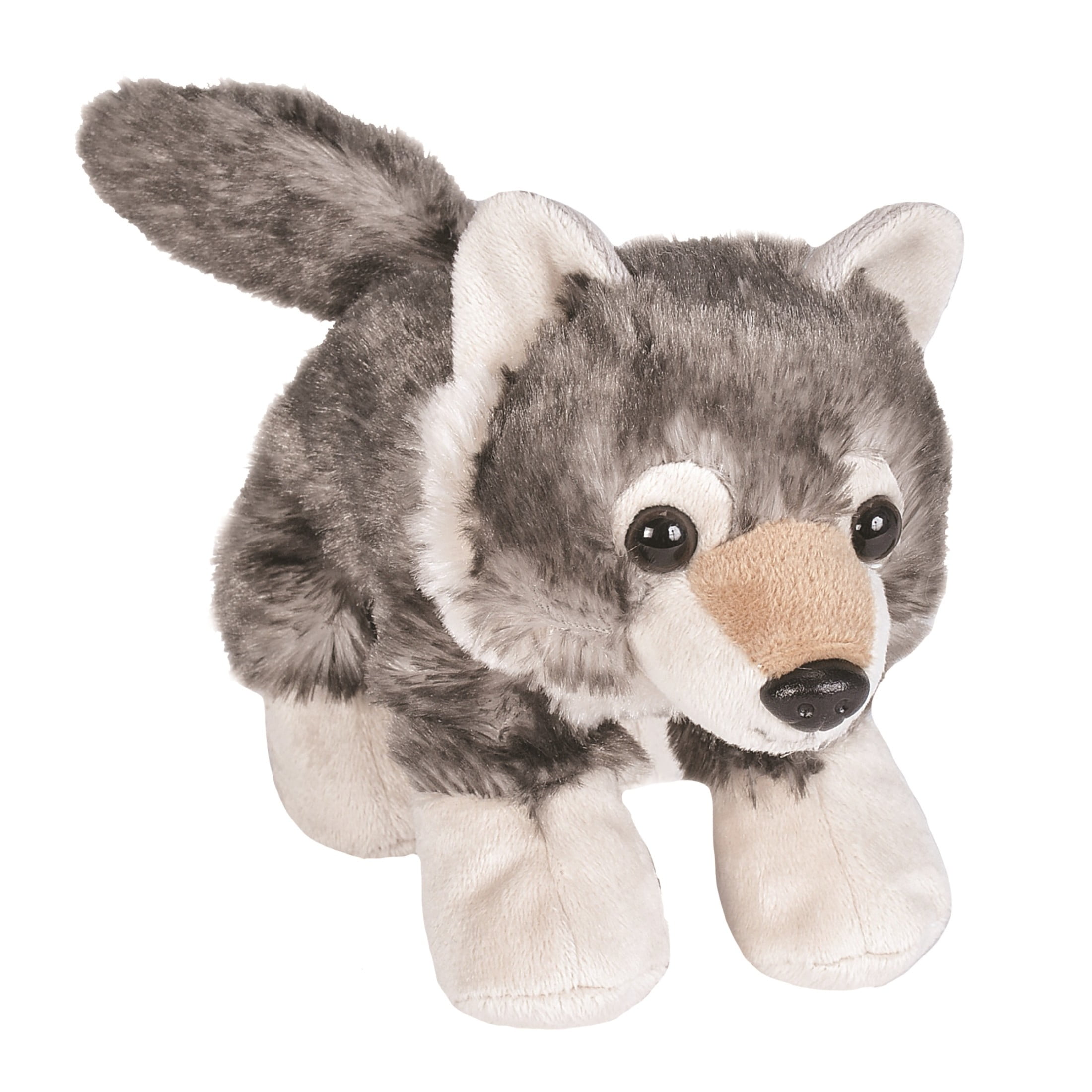 Wild Republic Wolf Plush, Stuffed Animal, Plush Toy, Gifts for Kids, HugEms 7"