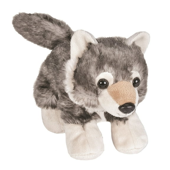 Wild Republic Wolf Plush, Stuffed Animal, Plush Toy, Gifts for Kids, HugEms 7"