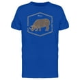 thumbnail image 1 of Wild Rhino Logo T-Shirt Men -Image by Shutterstock, Male Large, 1 of 2