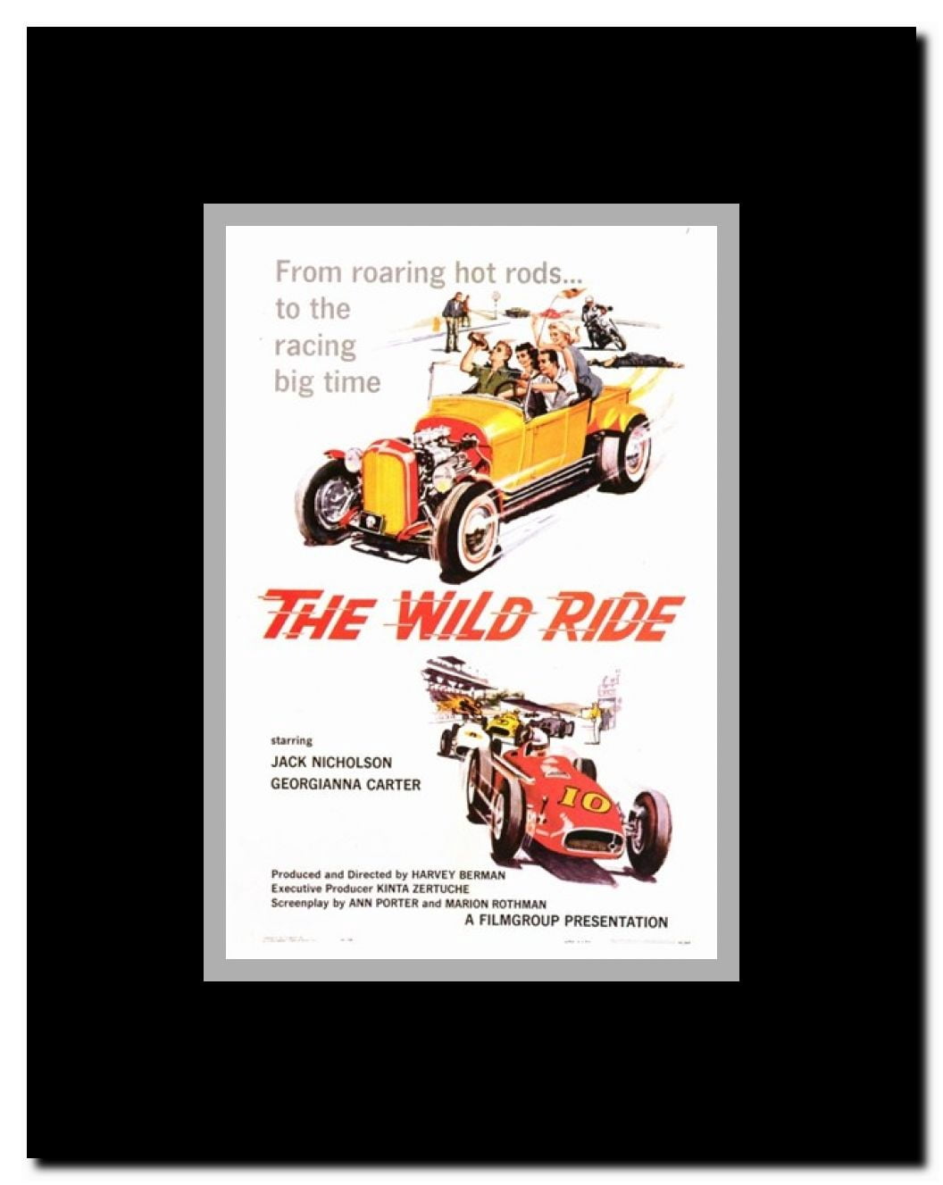 Wild Ride Framed Movie Poster