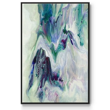Wild River Framed Premium Gallery Wrapped Canvas - Ready to Hang - 17 x 25 - Black Floating Frame