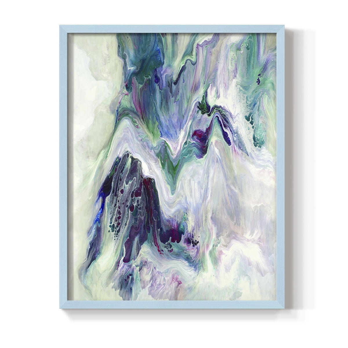 Wild River Framed Print in Blue Solid Wood 11 x 14 Framed Print
