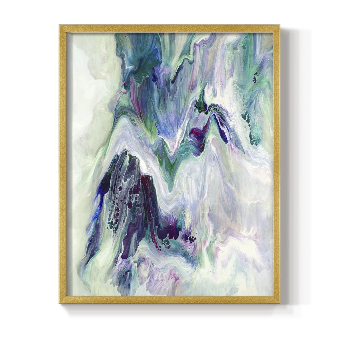 Wild River Framed Print in Gold Solid Wood 8 x 10 Framed Print