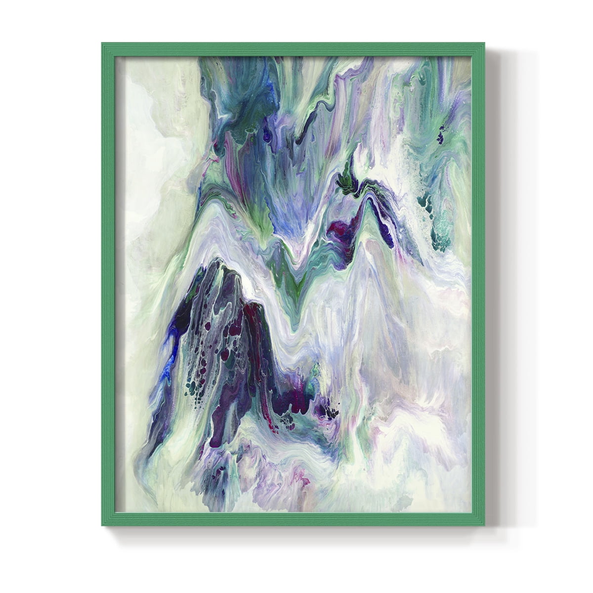 Wild River Framed Print in Green Solid Wood 8 x 10 Framed Print