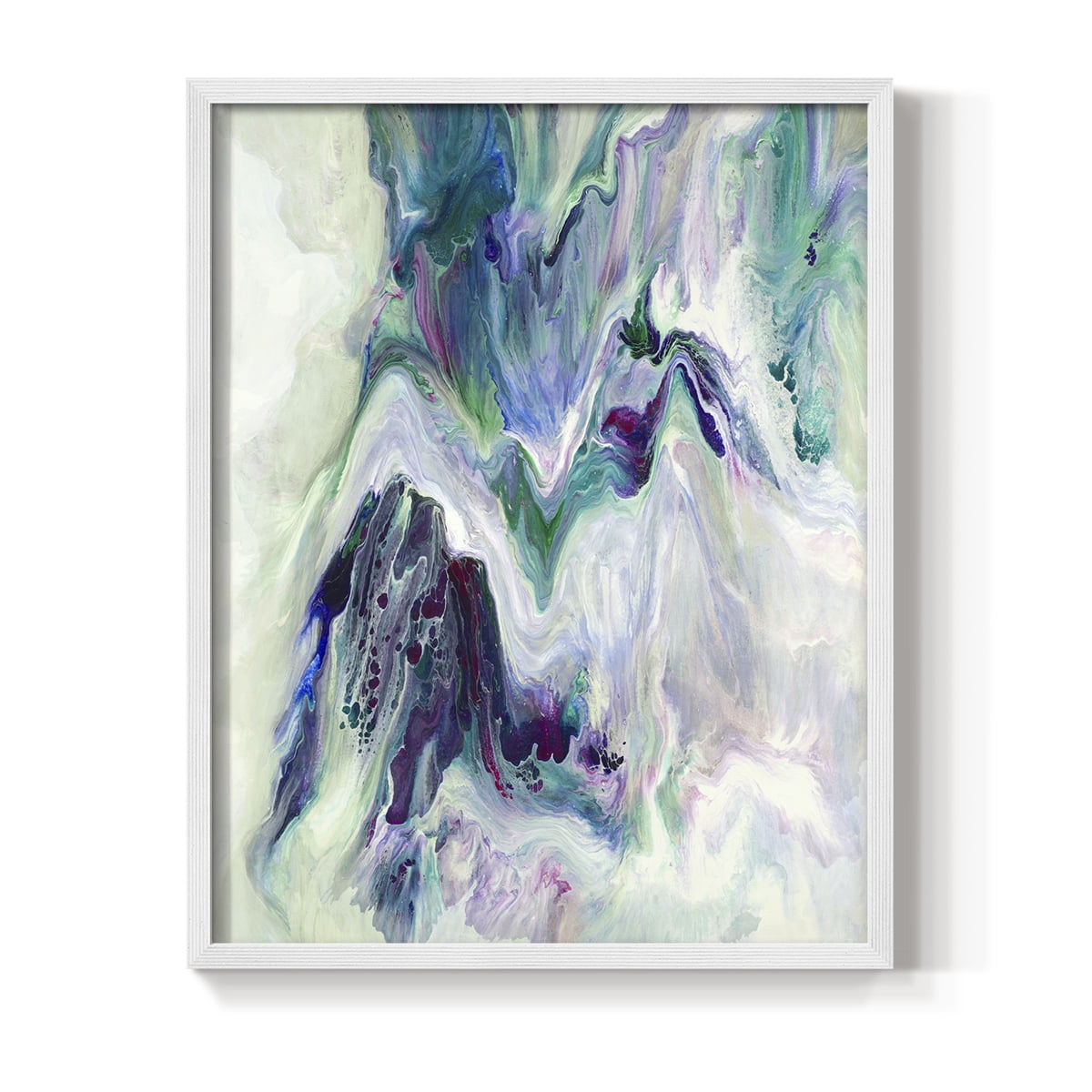 Wild River Framed Print in White Solid Wood 8 x 10 Framed Print